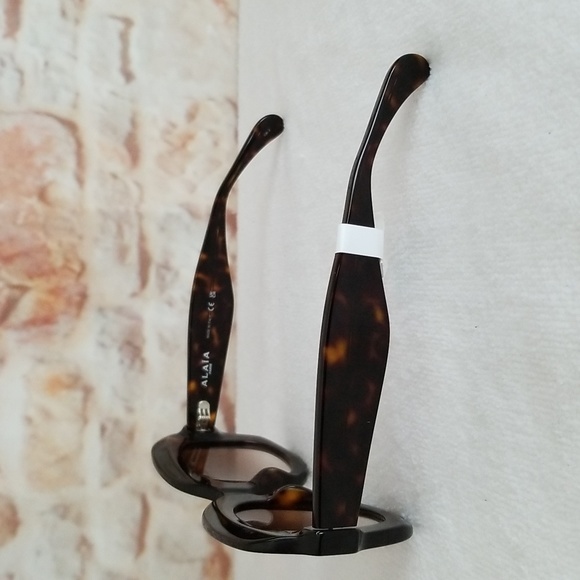 New Alaia Azzedine Alaia Oversized Square Acetate Sunglasses